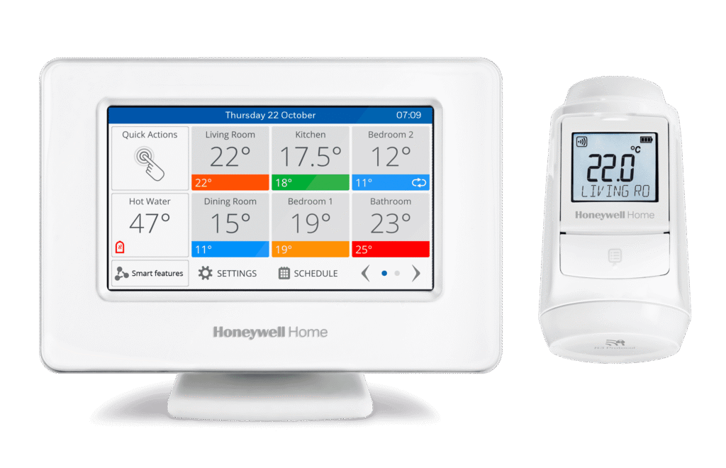 evohome Controller with tablestandHR93 1 | Cambielli S.p.A.